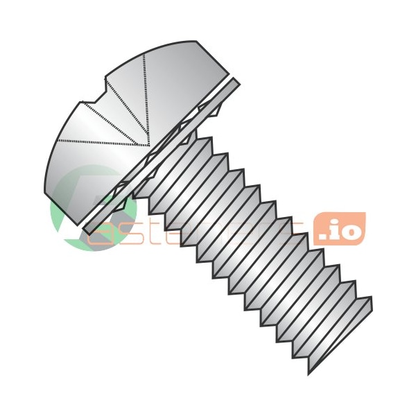 Newport Fasteners M4-0.70 x 6 mm Phillips Pan Machine Screw, 18-8 Stainless Steel, 2500 PK 205883 - main